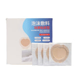Pressure Sore Patch 4PCS Better Cushioning Wound Seldhesive Anti Breathable Border Silicone Foam Dressing Sterile for Elderly