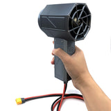 70mm Brushless Motor Jet Fan High Power Dust Blower Handheld Ducted Turbofan Keyboard Cleaning Tool with XT60 Battery Interface
