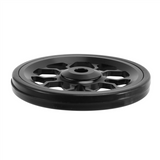 Folding Bike Easy Wheel for Aluminum Alloy Easywheel Ultralight Sealed Bearing Push Wheels Bicycle Parts,Black