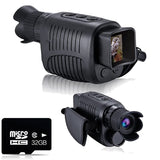 Monocular Night Vision Device 1080P HD Infrared Camera 5X Digital Light Zoom Hunting Telescope Outdoor Search Full Darkness 300m