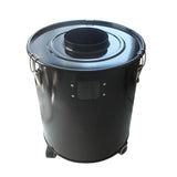Woodworking with wheel/viewable window dust collector barrel 50L Cyclone Dust Collector ash bucket