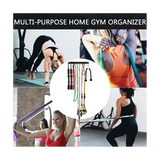 1PCS Multi-Purpose Equipment Resistance Bands Storage Hanger Barbell Heavy Duty Gym Rack