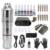 Complete Mini Power Equipment Pen Set Tattoo Supplies Tatuagem Material