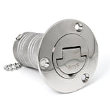 38mm 50mm Cap Stainless Steel 316 Deck Filler GAS DIESEL FUEL WASTE WATER Mirror Polish Marine Boat RV Hardware
