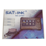 Original Satlink WS-6980 7inch HD LCD Screen DVB-S2&DVB-T/T2&DVB-C Combo Finder 6980 with Spectrum Analyzer Constellation