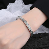 Diamond Inlaid Exotic Style Retro Heavy Industry Bracelet