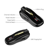 Wireless Guitar System Transmitter &amp; Receiver For Guitar Bass  Rechargeable 5.8GHz Audio Wireless System Receiver Transmitter