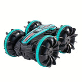 New 2.4G Amphibious Stunt Remote Control Car Double-sided Rolling Children's Electric Toy