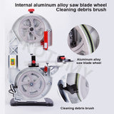 220V 350W 8 Inch Band Woodworking hine Electric Desktop Wire Jig Wood Saw Small Household