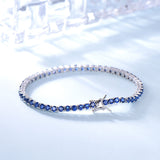 Gemstone Girls Fashion Simple Bright Silver Bracelet