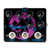 Caline DCP-08 Nightwolf Fuzz Overdrive Effect Pedal Guitar Accessories Dual Guitar Pedal Guitar Parts Accessories for Guitar Kit
