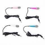 Portable 3.5mm Stereo Studio KTV Karaoke Mini Microphone For Cell Phone PC Mic