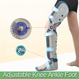 Adjustable Pads Leg Ankle Brace-Orthopedic Knee Support Joint Pain Relief- Protector Bone Orthosis Ligament