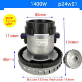 P24D01 1400W Vacuum Cleaner Accessories ZTBJ1500-0201 Motor Replacement Parts HC-T5155B Fan Z803FL