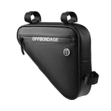 OFFBONDAGE Triangle Bag 1.5L Bicycle Front Frame Handlebar Waterproof Cycg Bags Mountain Repair Tools Bike Parts