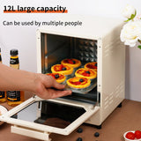 Large Capacity Electric Air Fryer - 12L, 360° Baking Convection Oven, Oil-Free for Household Kitchen