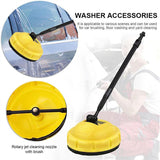 Cleaning Car or Brush Pressure Washer Release Rotary Surface Patio Cleaner Attachment for Karcher K1-K7 Accessories