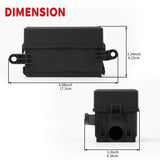 12V Way Universal Box 6 Slots ATC/ATO Fuse Block with Relay Waterproof Kit for Car Truck