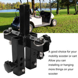Scooter Basket Transfer Aluminium Alloy Rear Mounting Bracket Frame Convenient Use Multifunctional for Cart