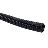 20 Ft Split Wire Loom Conduit Polyethylene Tubing Black Color Sleeve Tube 10mm inner diameter