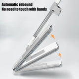 Innovative Self-Wringing Flat Mop with 360-Degree Spin, 2 Washable Pads - Ideal for Wet & Dry Cleaning in 2024