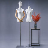 Clothing Store Props Wedding Display Stand Realistic Glossy Female Plastic Mannequin
