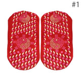 Breathable 1Pair Self-heating Hhysiotherapy Anti-fatigue Tourmaline Therapy Foot Massage Warm Sock Comfortable Healthy Care