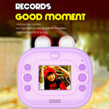 Q9 Kids Instant Thermal 2.0 Inch Screen Photo Printer 48MP Rear Camera Support Timer Shooting Video Recording