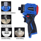 16.8V Brushless Lithium Hand-held Rechargeable Screwdriver Electric Tool Torque Drill