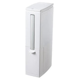 2 In 1 Integrated Can Set Toilet Corner Trash Bin Cleaning Brush Covered Paper for Bathroom Accessories