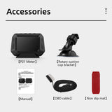 P21 4x4 Inclinometer Car Level Sensor HUD Gradient GPS Real-Time Off-road Vehicle System Speedometer Auto Accessories