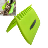 1 Pair Garden Yard Leaf Scoops Leaf Grabbers Collector Grabs Grass Leaves Pick Up Hand Leaf Rakes For Garden Leaf Rubbish