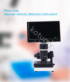 Screen Zoom Nailfold Capillary Detector Blood Microcirculation Analyzer Digital Microscope