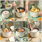 Electric Multicooker Hotpot Stew Heating Pan Noodles Eggs Soup Steamer Rice Cookers Cooking Pot for Home