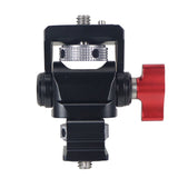 Adjustable Monitor Mount with 1/4 3/8 Screw ARRI Mount Quick Release Monitor Holder Camera Clamp Swivel Tilt