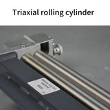 Bending Manual Rolg hine Round Tube Roller Making Tool Desktop Bender Metal Plate Bend