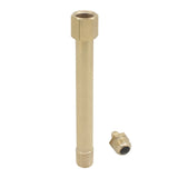Extension joint for hine tool oil nozzle Brass tube Grease nipple extension 1/8 1/4