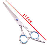 7Pcs Set 6.0" Hair Scissors Stainless Steel Hair Cutting Scissors Barber Shop Hairdressing Thinning Shears Haircut Salon C1001-B