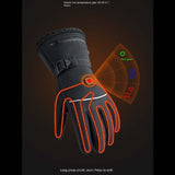 Winter Outdoor Smart Cycg Cold Sports Electric Heating Temperature Control Motorcycle Gloves