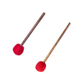 Sound Mallet Handmade Replacement Easy to Grip Anti Slip Wool Felted Percussion Drumstick Tibetan Bowl Stic