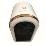 1pc 800/1200W Electric Heater, Portable Small Space Heaters With Thermostat, PTC Ceramic Heater For Office Home Indoors Use, Desktop Heaters With Overheat & Tip-Over Protection, Fast Heating Thanksgiving Halloween Christmas Gift Fall Winter Essential