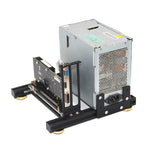 1 Piece Upgrade GPU+PSU Holder DIY External Graphics Card Rack Black Aluminum Alloy For ATX PSU Aluminum Support EXP GDC Dock
