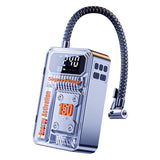 Rechargeable Air Pump Tire Portable Wire/Wireless Compressor Digital Cordless Car Tyre Iator For Motocycle Bicycle