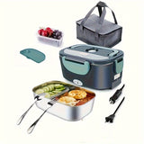 1PC Electric Lunch Box Food Heater, 2-in-1 Portable Food Heater, Leak Proof, Lunch Heating