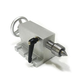 Center Height 65MM 4 Tailstock 4th A Rotary Axis 3/4-jaw 80mm 100mm Chuck CNC Inde Head NEMA 23 57 Stepper Motor