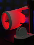 JetFan Desktop USB Fan NIKOLATOY Creative Engine Model3D Turbofan Red light Tail Flame Atomization Spray Devic