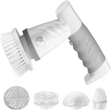Rotating scrubber, bathroom wireless electric brush, wall rotating cleaning agent, tiles, bathtub, toilet