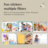 Kids Children Camera Instant Digital Cameras With Print Paper 2.8 IPS Screen