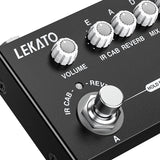 LEKATO CUBE BABY Multi Effects Pedal Processsor 8 IR Cabinets Simulation Delay Chorus Phaser Reverb Vibrato Guitar Effect Pedal