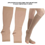 1 Pair Medical Compression Stockings 36-46mmHg Pressure Level 3 Serious Calf Peep-to Varicose Veins Socks Leg Slimming